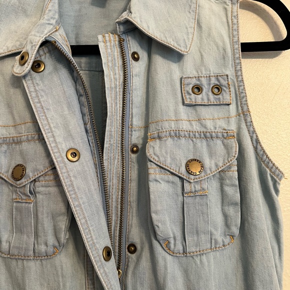 Ralph Lauren | Light Wash Denim Dress | Size 2 - Picture 2 of 6